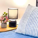 Апартаменты Charmantes 3-zi-apartment Am Schloessle In Lechhausen-garage-balkon-kueche-smart Tv *